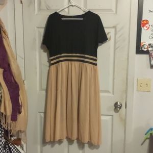 Elastic waist dress